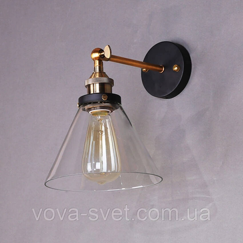 Настенно-потолочный светильник [ LOFT style - A ] + лампa (ST-64 в комплекте) - фото 3 - id-p451377047
