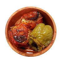 Геміста в глиняному горняткові (фаршировані овочі) 400 г