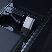 Автомобільний молоток Baseus Sharp Tool Safety Hammer (Window-breaking+Safety belt cutting) Dark gray, фото 10