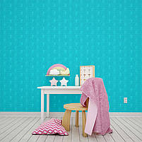 3D панель самоклеюча 700х770х5мм цегла Бірюза (002-5) SW-00000084, фото 5