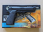 Пневматичний пістолет WinGun 302 Beretta M9, фото 4