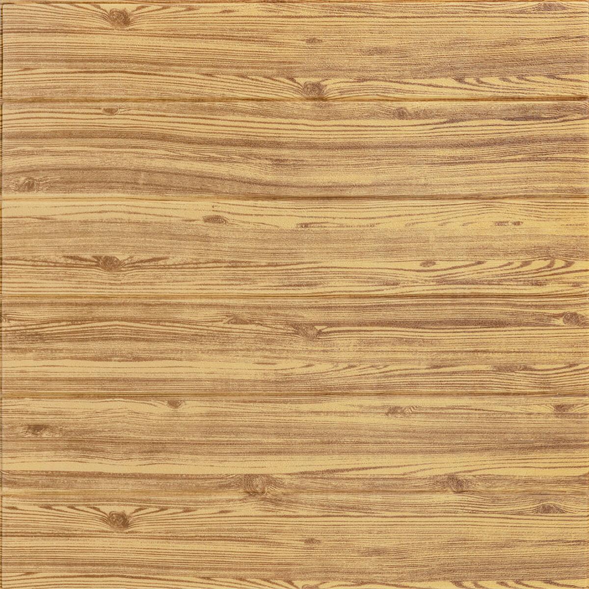 Самоклеюча декоративна 3D панель 700х700х6мм Золоте дерево (082) SW-00000020, фото 1