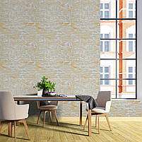 Самоклеюча декоративна 3D панель Камінь бежева рвана цегла700х770х3мм (157) SW-00000486, фото 5