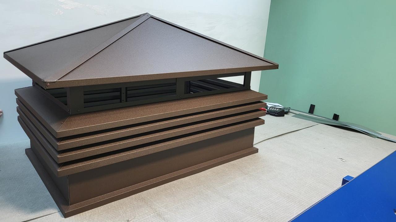 Ковпак, флюгарка-жалюзі на димохід за Вашими розмірами, фото 1