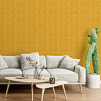 3D панель самоклеюча 700х770х3мм цегла Золота (011-3) SW-00000676, фото 5