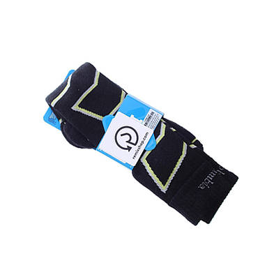 Шкарпетки гірськолижні Columbia Ski Merino L 43-46 Black/Green/Blue, фото 5