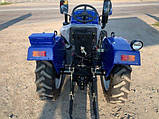 Мінітрактор Форте ХT-244 з редукторним мостом КПП (3+1)х2, фото 3