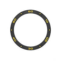 Безель для смарт годинника Xiaomi Watch S3 Black-yellow, фото 3