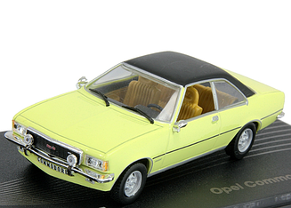 OPEL COMMODORE B GS/E 1972 Світло-жовтий/чорний | Altaya