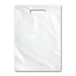 Поліетиленовий пакет із прорізною ручкою 400*500 мм 10 шт.