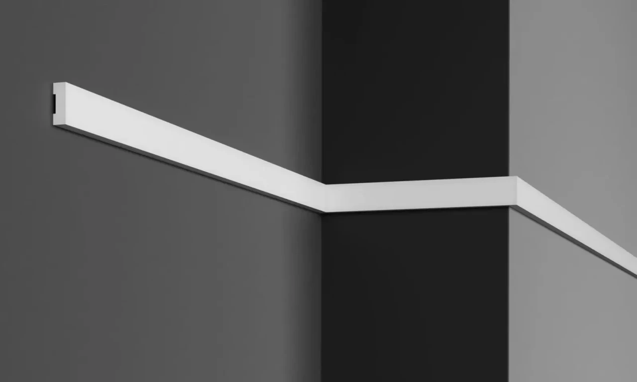 Молдинг поліуретановий гладкий Gaudi Decor CR 695, фото 1