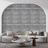 Самоклеюча 3D панель 19600x700x3мм Дерево Зебра SW-00001475, фото 8