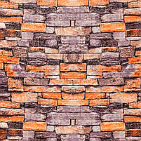Самоклеюча 3D панель пісковик катеринославська цегла 3080x700x3мм SW-00001763, фото 2