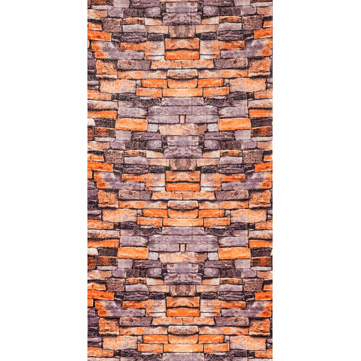 Самоклеюча 3D панель пісковик катеринославська цегла 3080x700x3мм SW-00001763, фото 1