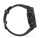 Garmin Fenix 8 43mm Sapphire Carbon Gray DLC Tit. w. Black/Pebble Gray S. Band 010-02903-20/21 Розумний годинник, фото 4