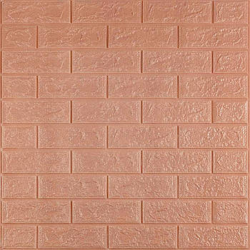 3D панель самоклеюча цегла Пудра 700х770х5мм SW-00001801