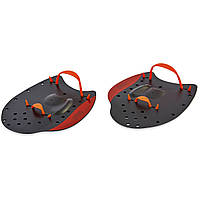 Лопатки для плавання SPDO PL-7033-L чорний-червоний.