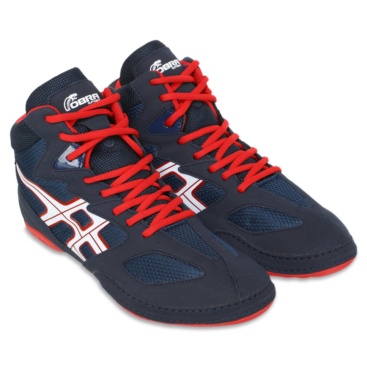 Борцівки COBRA YX-2616 розмір 37 Синій, фото 1