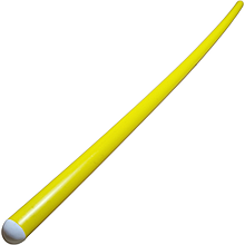 Палиця гімнастична, довжина 110 см, товщина 2,6 см, Україна, Жовтий