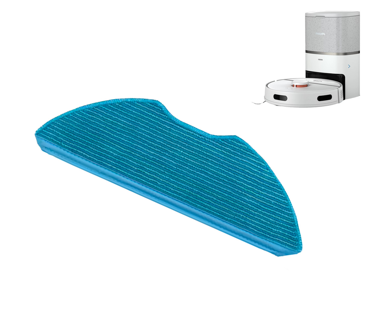 Мікрофіброва серветка сумісна з Philips Homerun серії 3000 / 2000 та XU2000/10, XU2000/20, XU2100/10, фото 1