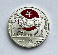 Сан-Маріно 10 євро 2024, Рік коня