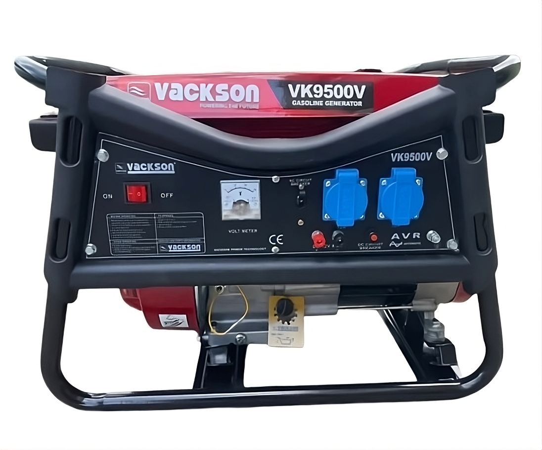 Генератор бензиновий Vackson VK9500V 3.5/3.8 кВт 1 фаза ручний стартер