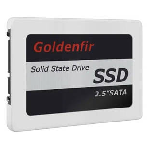 Жорсткий диск внутрішній SSD 128GB Goldenfir T650 2.5 SATA 3.0 (6Gb/s) Білий
