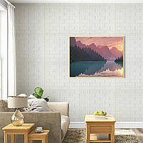 Панель стінова 3D 700х770х2мм Білий SW-00001914, фото 5