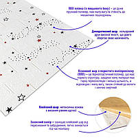 Панель стінова в рулоні 3D 700х19600х3мм Зірки SW-00001920, фото 3
