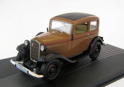 OPEL P4 1935-1937 коричневий | Altaya, фото 1