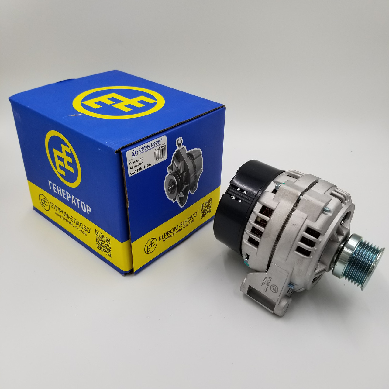 Генератор ГАЗ-3302, ЗМЗ-406 (Г3110Е 110А) Elprom-Elhovo Болгарія