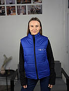 Жилет безрукавка Vsetex Жіночий Синій 2XL, фото 9