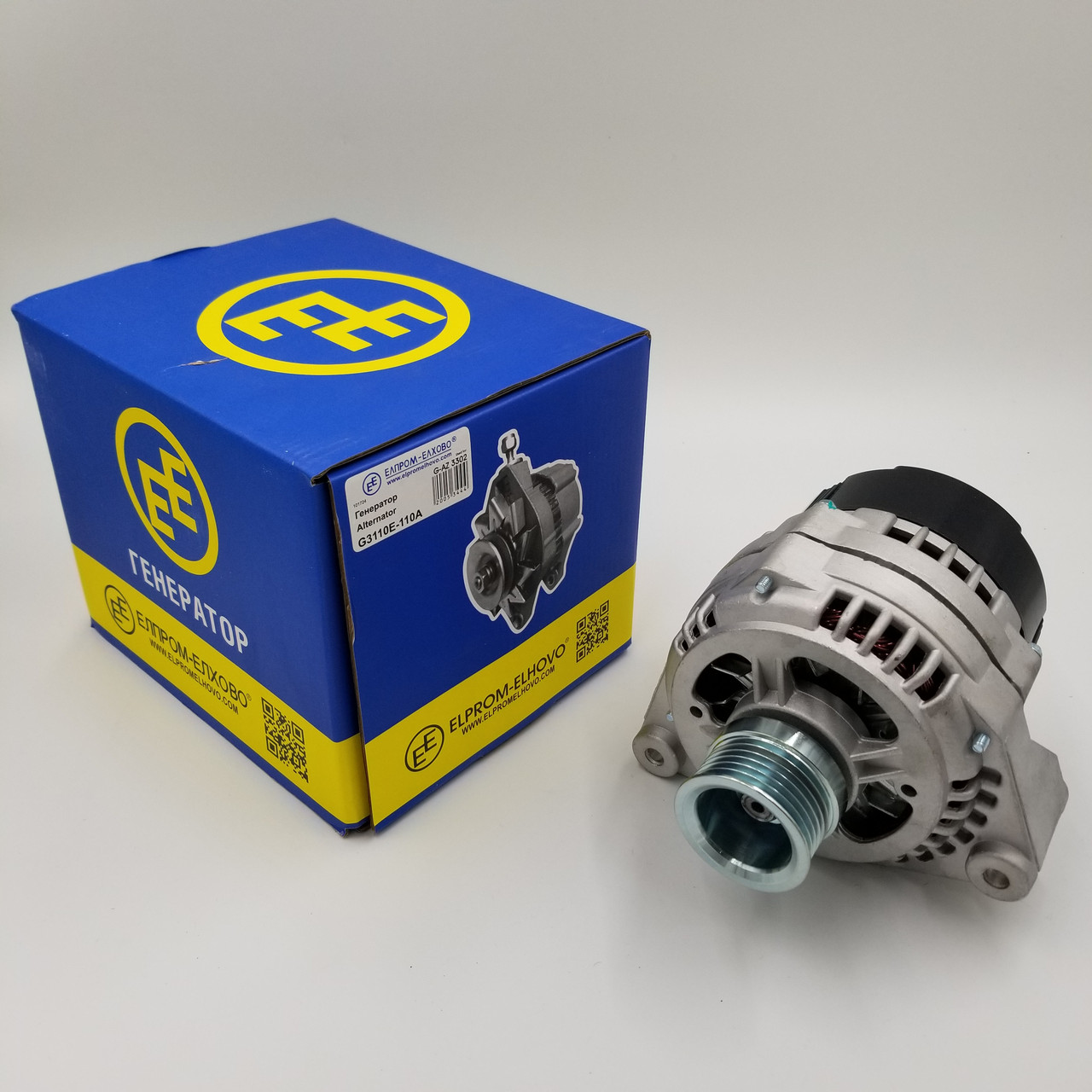 Генератор ГАЗ-3302, ЗМЗ-406 (Г3110Е 110А) Elprom-Elhovo Болгарія