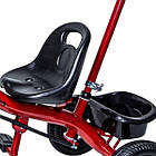 Велосипед дитячий триколісний з батьківською ручкою Scale Sports Червоний, фото 5