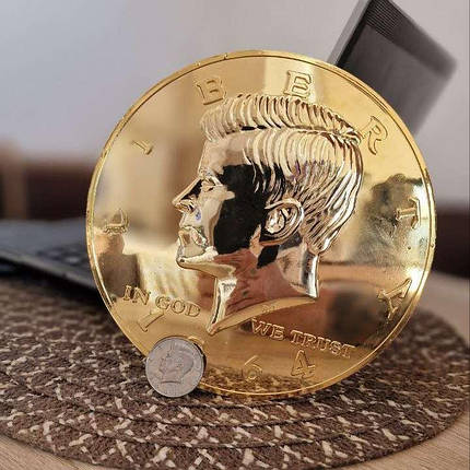 Монета Jumbo 7 Gold Half Dollar, фото 1