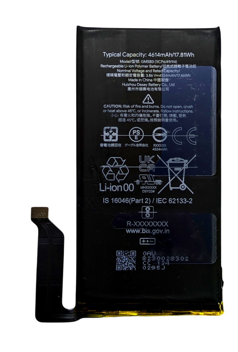 Акумулятор Google Pixel 6 GMSB3