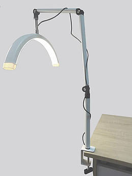 Безтіньова Led лампа для б'юті майстра універсальна Smart Moon Light HD-M3X 20 Вт, white