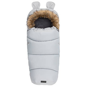 Зимовий конверт для дитини MoMi Sleeping bag gray Сірий