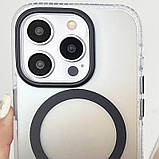 Чохол TPU+PC Phantom with MagSafe для Apple iPhone 15 Pro Max (6.7") Black, фото 4