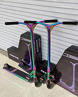 Трюковий самокат Crosser Phantom 120*24 (райдужний)
