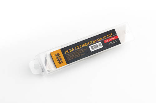 Лезо сегментоване 18 мм 0,5 мм СИЛА 400105, фото 1