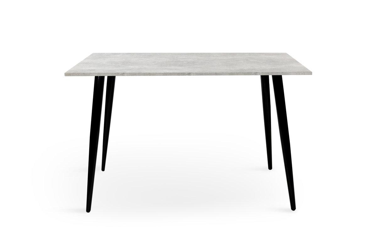 Стіл Гейт 120/80*75, індастріал /чорні ноги, фото 1