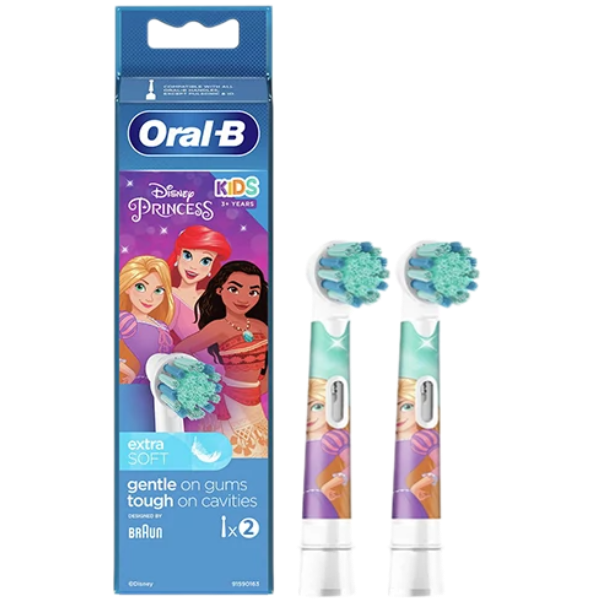 Насадки на зубні щітки Oral-B EB10S Extra Soft "Принцеси" дитячі (2 шт.)