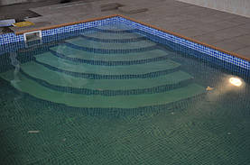 Строительство пленочного бассейна 8 х 3-1,5м 4