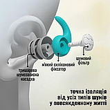 Беруші для стрільби, тактичні беруші, беруші з шумопоглинанням чорні (40), фото 6
