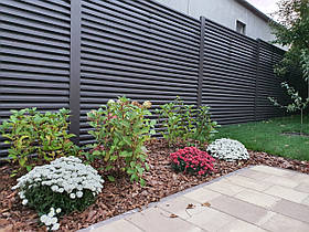 Паркан Жалюзі Basic металевий (товщина 0,5 мм) без рамки