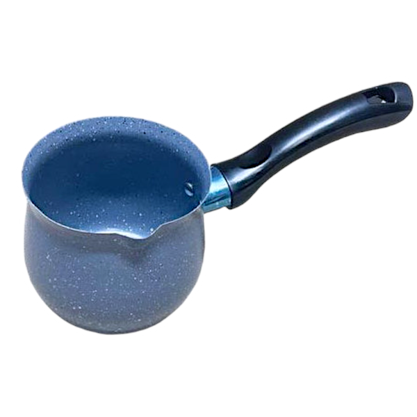 Кавоварка NoК-10 металева, пласт. руч. 10х10х9 см в асорт. (50), кавоварка для меленої кави