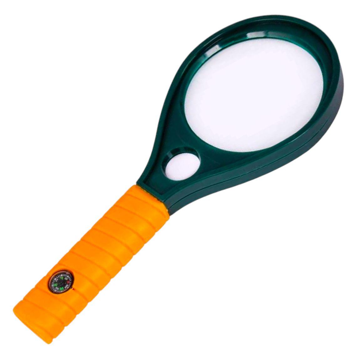 Лупа NoV33 (з компасом) в асорт. (160), лупа для читання, лупа для рукоділля