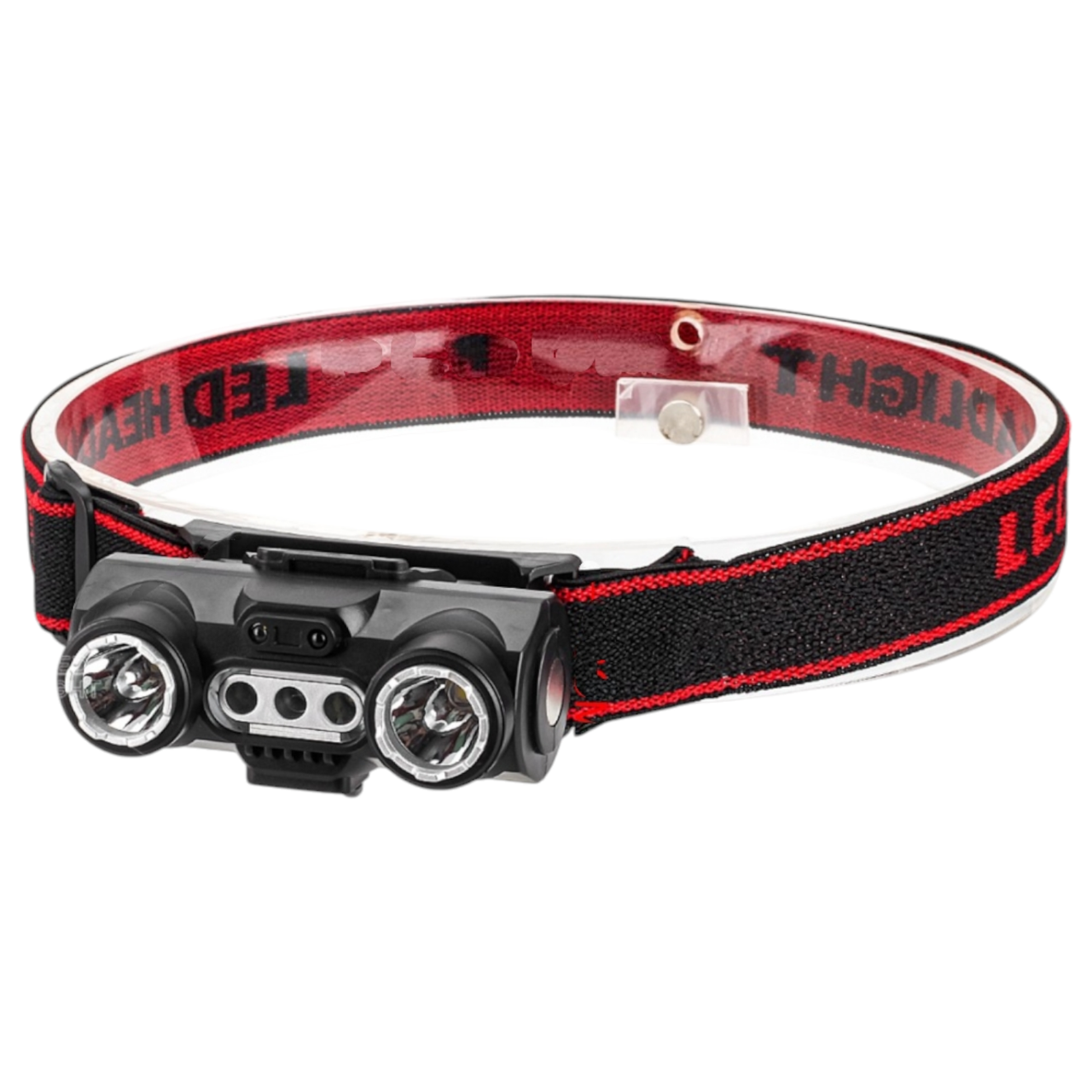 Фон. налоб. 6532-3030+SMD(WHITE+RED), Motion Sensor, Li-Ion аккум., ЗУ Type-C,налобний ліхтарик