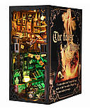 Бук Нук Дім магії Гаррі Поттера 3D Інтер'єрний конструктор The House of Magic Book Nook SL-08, фото 3